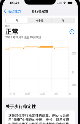 宝兴iPhone手机维修如何在iPhone开启'步行稳定性通知'