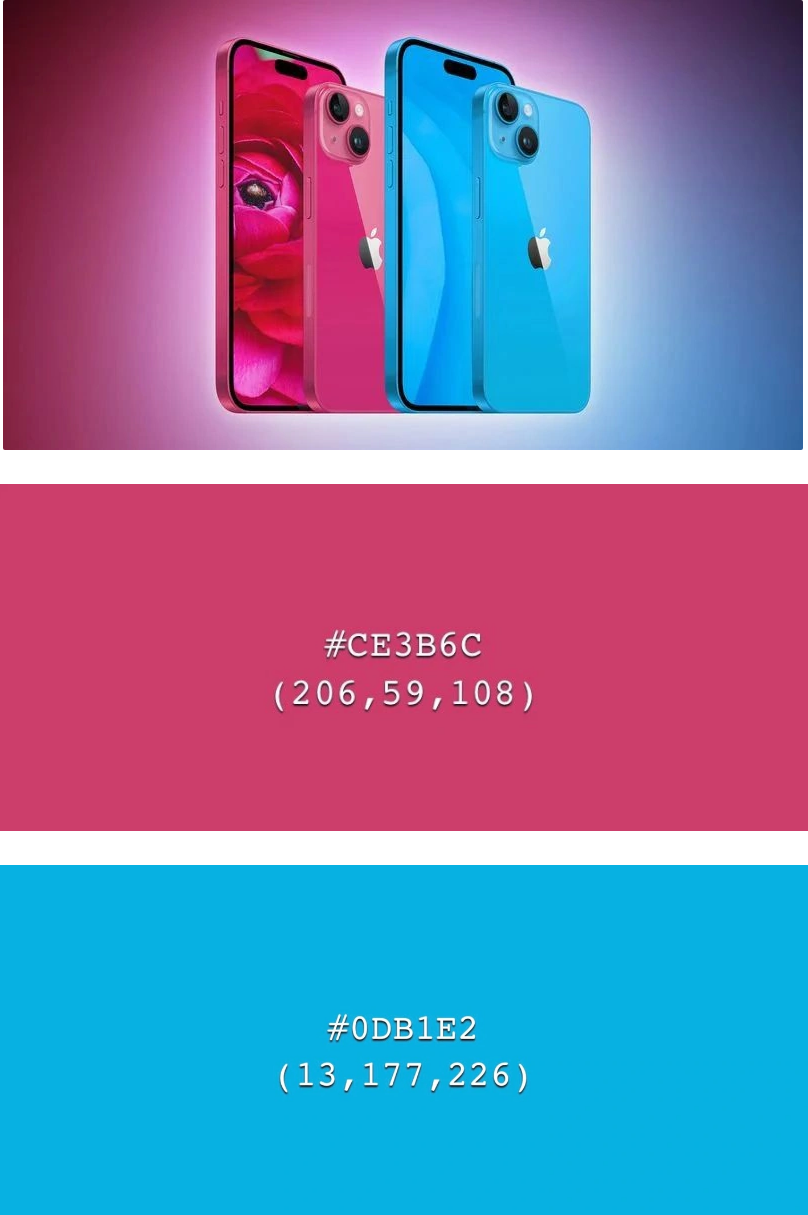 宝兴苹果维修网点分享iPhone 15 系列手机有哪些配色 
